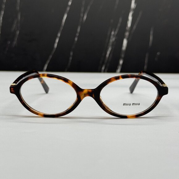 NEW MIU MIU MU01XV VAU1O1 OVAL WOMEN EYEGLASSES MU 01XV VAU1O1, VMU 01X VAU1O1 - Picture 4 of 11